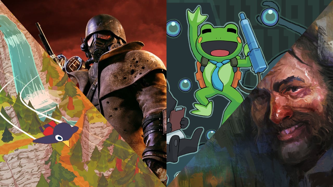 A mosaic style image of various video game artwork